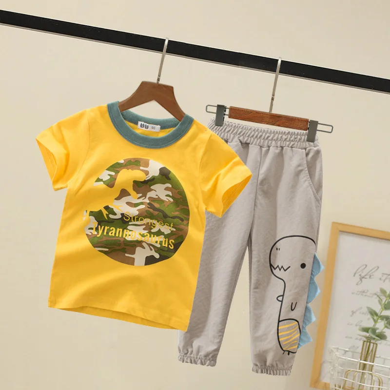ZWF981 Summer Fashion Style Children Boys Clothing Sets Character T-Shirt Tops Pants 2pcs Baby Kids Clothes Sets
ZWF981 Summer Fashion Style Children Boys Clothing Sets Character T-Shirt Tops Pants 2pcs Baby Kids Clothes Sets