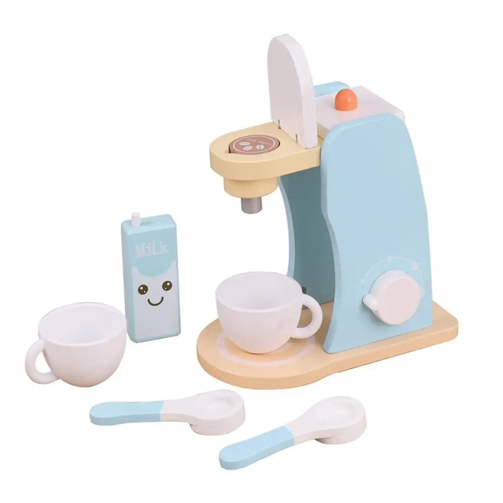 Wooden Kitchen Pretend Play Toy Set Simulation Wooden Coffee Machine Baking Toy Baby Early Learning Educational Toys
Wooden Kitchen Pretend Play Toy Set Simulation Wooden Coffee Machine Baking Toy Baby Early Learning Educational Toys
