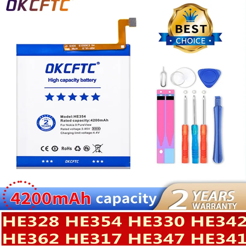 Батарея для телефона HE328 HE354 HE330 HE342 HE362 HE317 HE347 HE341 для Nokia 6 7 PLUS 8 2018 9 Pure View X71 TA-1029 TA-1032
Батарея для телефона HE328 HE354 HE330 HE342 HE362 HE317 HE347 HE341 для Nokia 6 7 PLUS 8 2018 9 Pure View X71 TA-1029 TA-1032