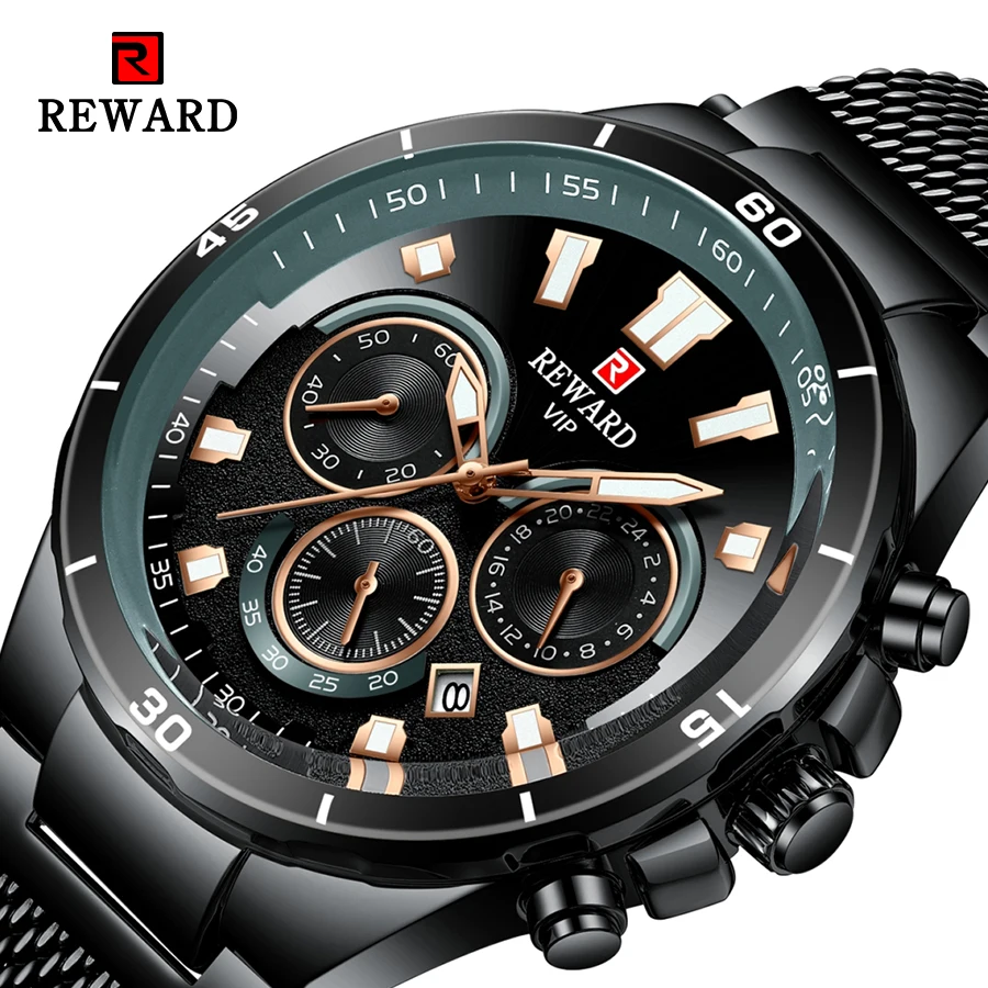REWARD Quartz Watches for Men Clock Luminous Hands 3 Small Dial Display Top Brand Business Watch Montre Homme 2020
REWARD Quartz Watches for Men Clock Luminous Hands 3 Small Dial Display Top Brand Business Watch Montre Homme 2020