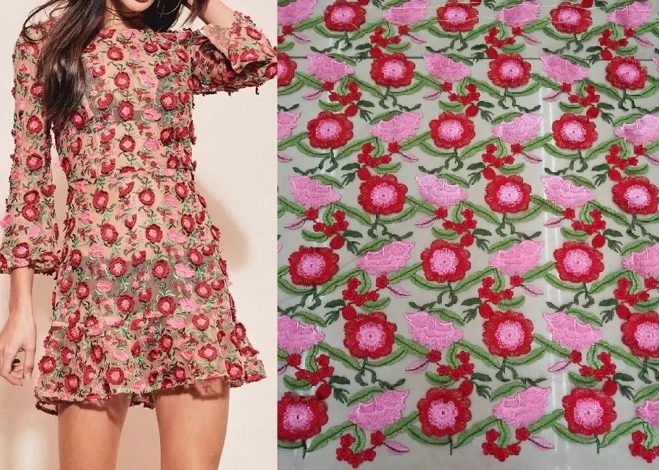 Красное кружево высокого качества 2019 африканская французская Сетка кружевная ткань вышитая красная кружевная ткань 2019 высокое качество кружевная DYSGZL20-15 
Красное кружево высокого качества 2019 африканская французская Сетка кружевная ткань вышитая красная кружевная ткань 2019 высокое качество кружевная DYSGZL20-15