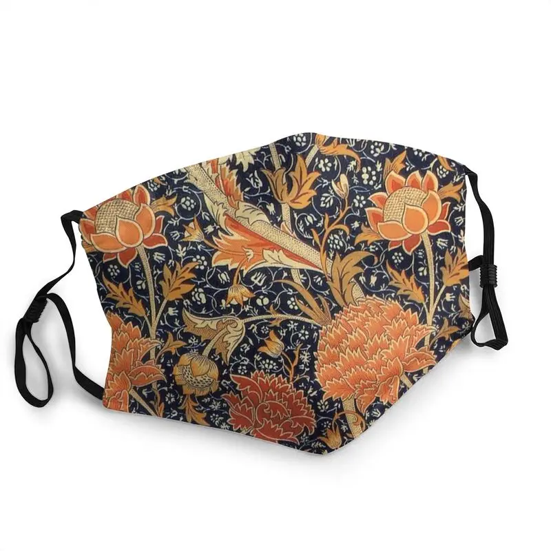 William Morris Orange Cray Floral Art Reusable Unisex Adult Face Mask Textile Pattern Protection Cover Respirator Mouth Muffle
William Morris Orange Cray Floral Art Reusable Unisex Adult Face Mask Textile Pattern Protection Cover Respirator Mouth Muffle