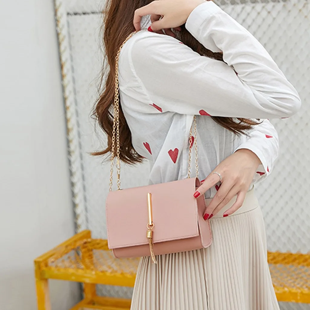 Bags For Women 2020 Chain Shoulder Bag PU Leather Ladies Messenger Crossbody Small Bag bolsa feminina torebki damskie
Bags For Women 2020 Chain Shoulder Bag PU Leather Ladies Messenger Crossbody Small Bag bolsa feminina torebki damskie