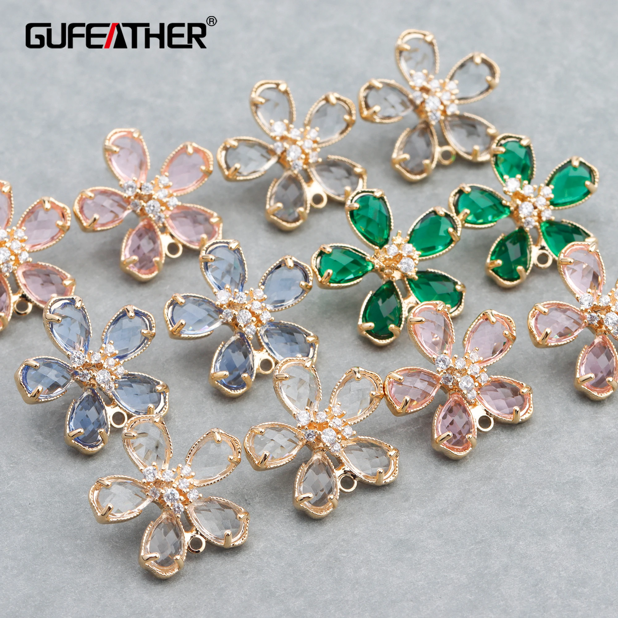 GUFEATHER M755,jewelry accessories,18k gold plated,0.3 microns,diy glass pendant,flower shape,hand made,diy earrings,6pcs/lot
GUFEATHER M755,jewelry accessories,18k gold plated,0.3 microns,diy glass pendant,flower shape,hand made,diy earrings,6pcs/lot