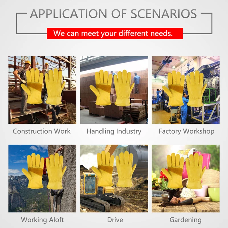OLSON DEEPAK Winter Thermal Cold Work Gloves the first layer of cowhide Motorcycle Fleece Lined Work Gloves Men & Women
OLSON DEEPAK Winter Thermal Cold Work Gloves the first layer of cowhide Motorcycle Fleece Lined Work Gloves Men & Women