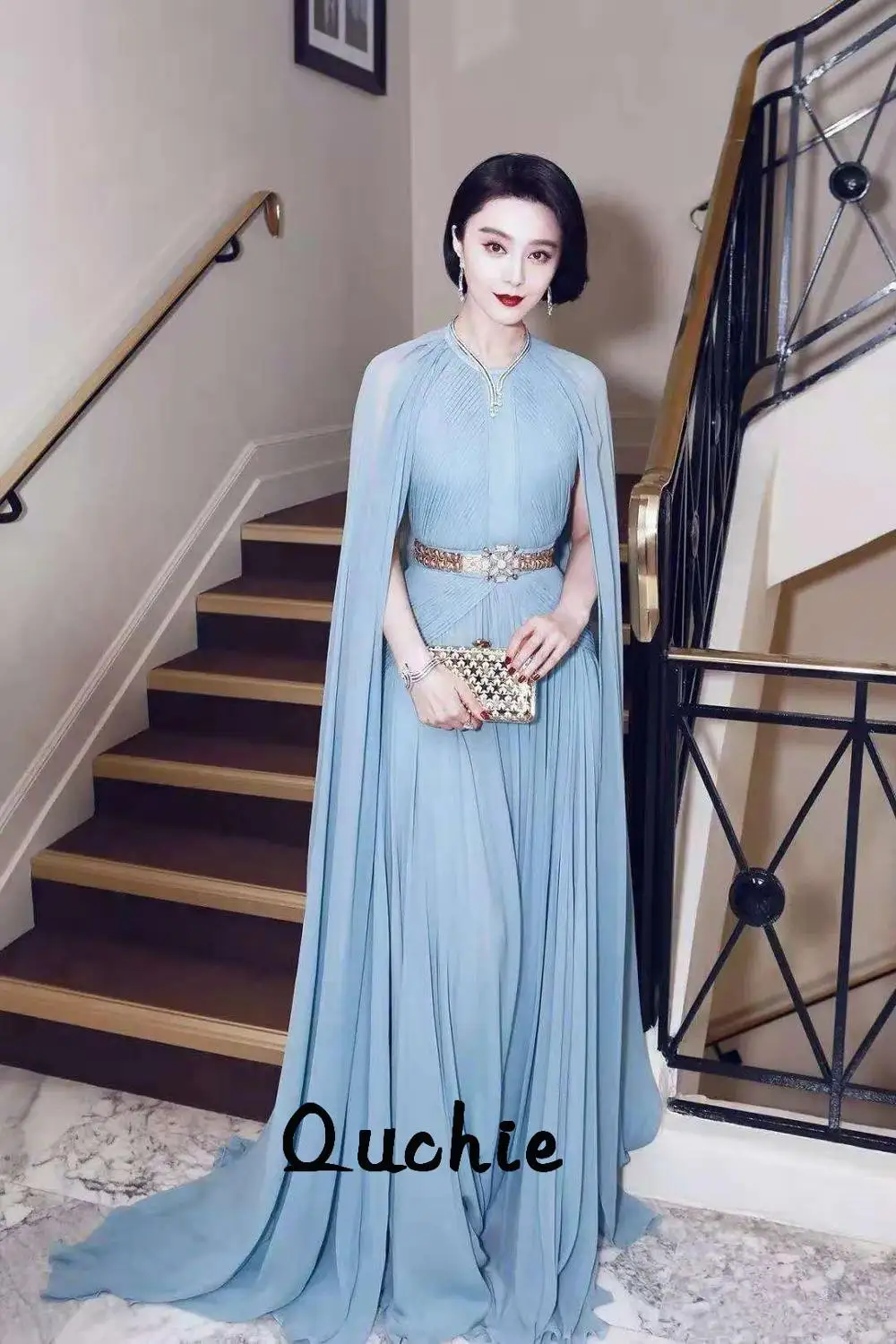 Chiffon Brand Evening Dresses Pleat With Jacket Belt Special Occasion robe soiree Islamic Dubai Kaftan Saudi Arabic Prom Gown
Chiffon Brand Evening Dresses Pleat With Jacket Belt Special Occasion robe soiree Islamic Dubai Kaftan Saudi Arabic Prom Gown