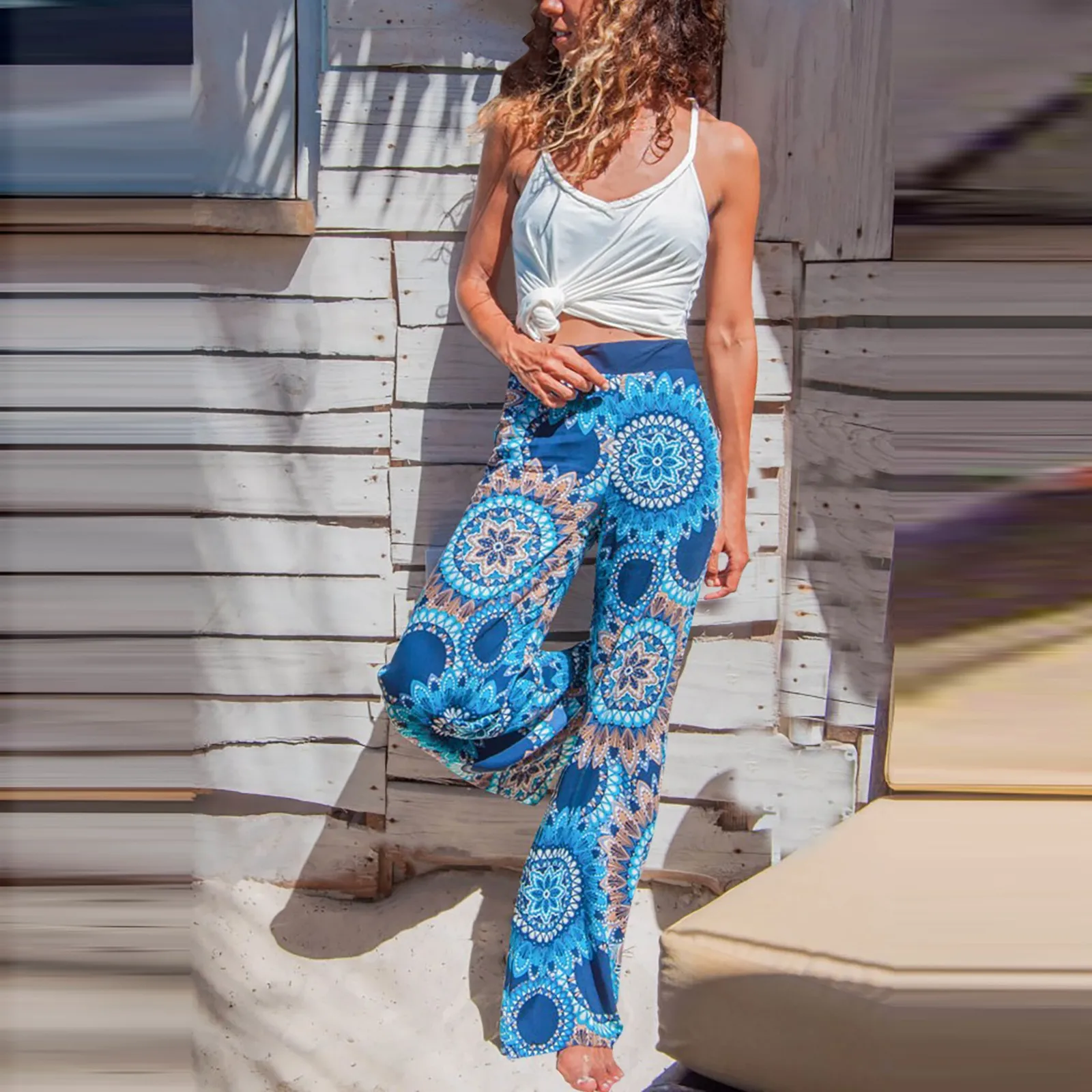 Causal Long Women Pants Street Fashion Straight Wide Leg Pant Loose Digital Print Pants Soft And Smooth Wide Leg Trousers
Causal Long Women Pants Street Fashion Straight Wide Leg Pant Loose Digital Print Pants Soft And Smooth Wide Leg Trousers