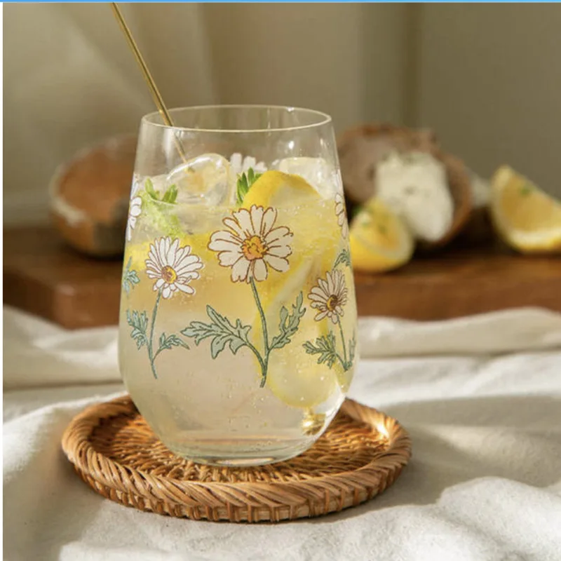 Printed Coffee Glass Cup Korean Color Flower Soda Cup Creative Home Milk Juice Cup Double Wall Glass Shot Glasses Set Glass
Printed Coffee Glass Cup Korean Color Flower Soda Cup Creative Home Milk Juice Cup Double Wall Glass Shot Glasses Set Glass