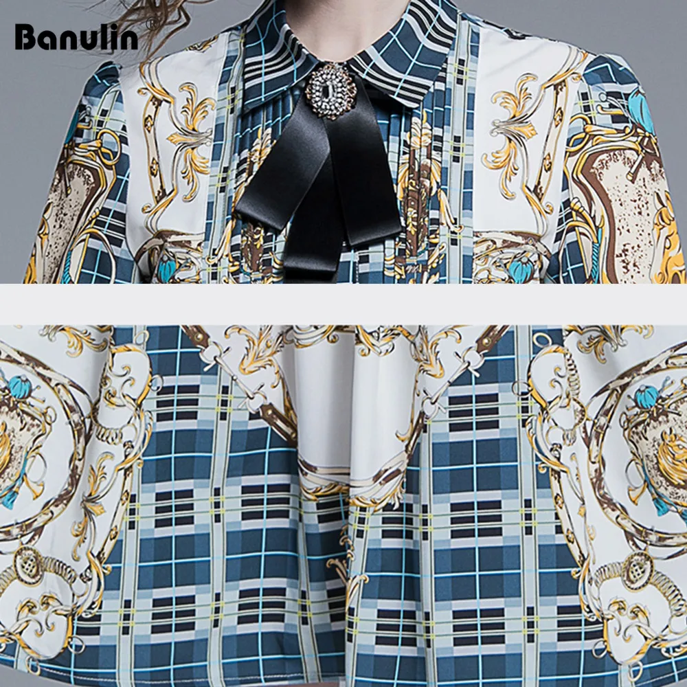 Banulin 2019 Runway Designers Women ladies Dress Slim Sashes Waisted Fashion Casual Knee-Length Printed Vintage Dresses Vestidos
Banulin 2019 Runway Designers Women ladies Dress Slim Sashes Waisted Fashion Casual Knee-Length Printed Vintage Dresses Vestidos