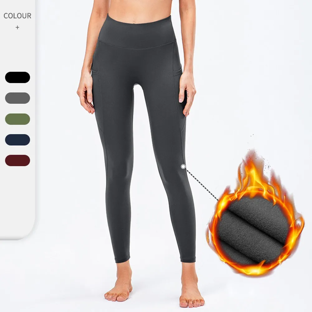 Women Yoga Autumn And Winter Plus Velvet High Elastic Tight-fitting Thermal Leggings Soft Pants For Gym Sports Fitness Trousers
Women Yoga Autumn And Winter Plus Velvet High Elastic Tight-fitting Thermal Leggings Soft Pants For Gym Sports Fitness Trousers