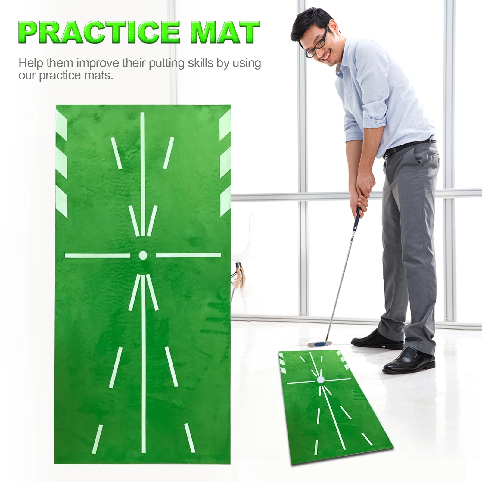 30*60cm Tracker Golf Mat Golf Swing Hitting Practice Mats Training Aid Gift Home Office Outdoor Mat Pad
30*60cm Tracker Golf Mat Golf Swing Hitting Practice Mats Training Aid Gift Home Office Outdoor Mat Pad