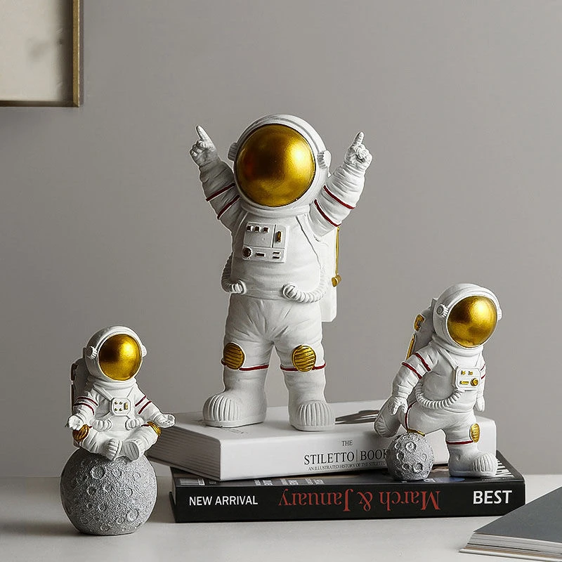 Astronaut Spaceman Creative Statue Car Decor Art Crafts Figurine Abstract Sculpture Home Office Desktop Decoration Ornament Gift
Astronaut Spaceman Creative Statue Car Decor Art Crafts Figurine Abstract Sculpture Home Office Desktop Decoration Ornament Gift