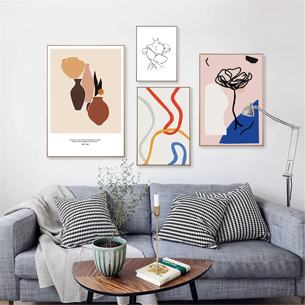 Abstract Women Line Drawing Wall Art Poster Flower Art Prints Geometry Canvas Painting Nordic Pictures Living Room Home Decor
Abstract Women Line Drawing Wall Art Poster Flower Art Prints Geometry Canvas Painting Nordic Pictures Living Room Home Decor