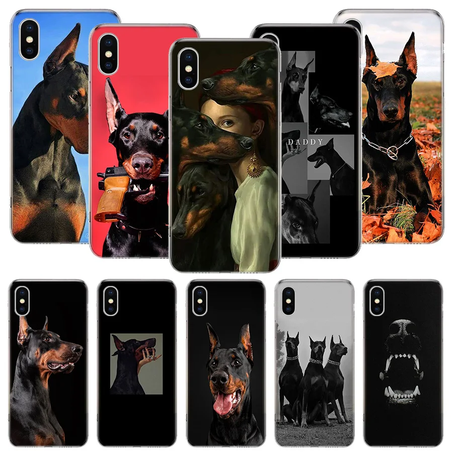 Black Dachshund Doberman Phone Case For iPhone 11 12 13 14 Pro XS XR X Max 7 8 6 6S Plus Mini + 5 SE Pattern Customized Coque
Black Dachshund Doberman Phone Case For iPhone 11 12 13 14 Pro XS XR X Max 7 8 6 6S Plus Mini + 5 SE Pattern Customized Coque