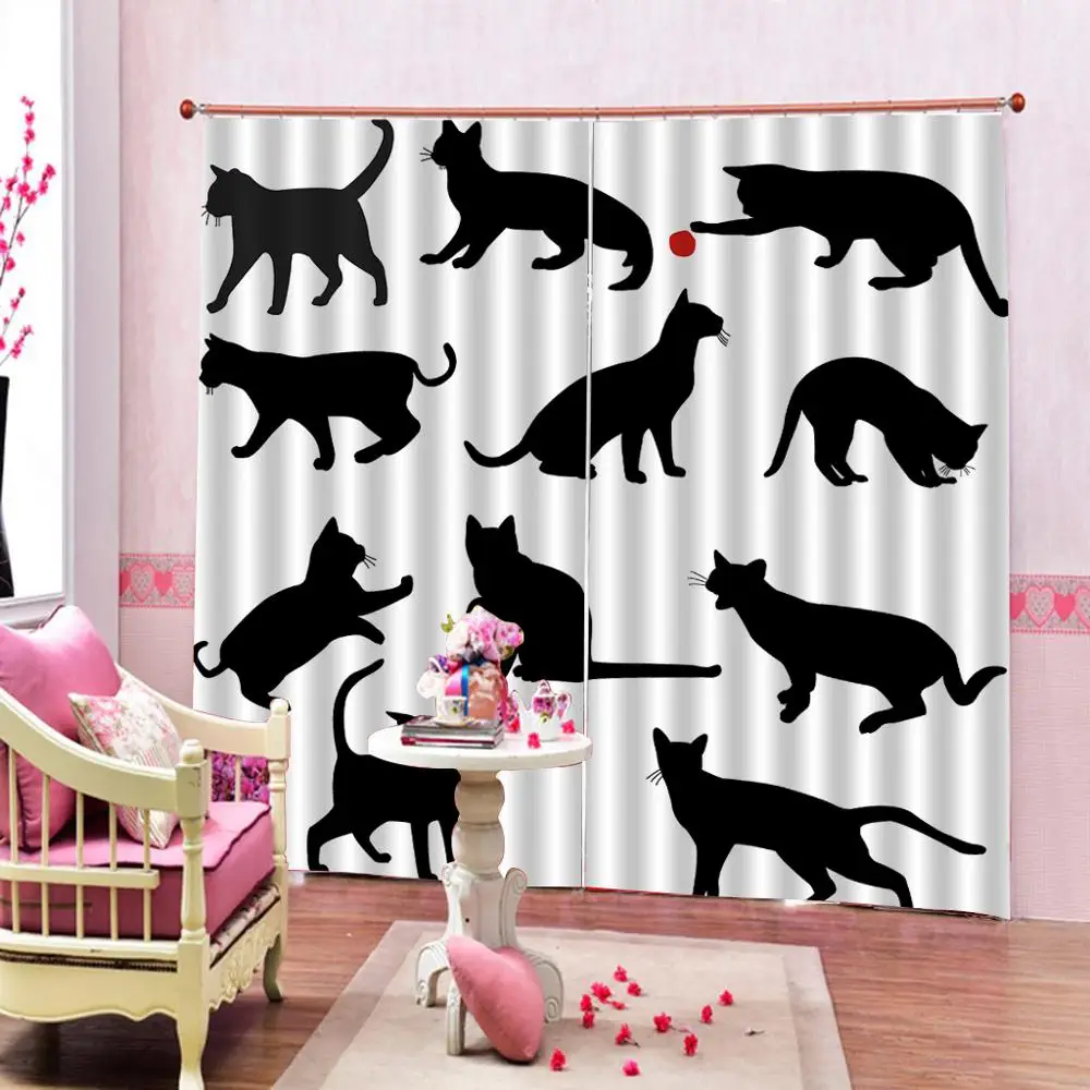 Photo 3D Curtains for Living Room Window High quality custom 3d curtain fabric cat curtains kids curtains
Photo 3D Curtains for Living Room Window High quality custom 3d curtain fabric cat curtains kids curtains