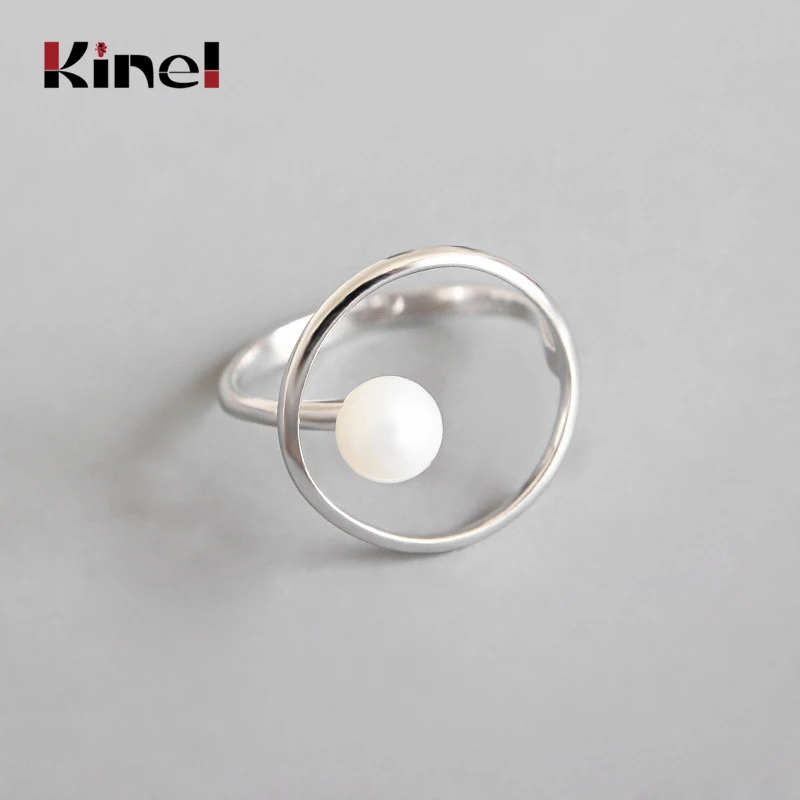 Kinel Minimalist Jewelry 925 Sterling Silver Simple Geometric Ring Bead Open Finger Rings For Women Girls Party Christmas Gift
Kinel Minimalist Jewelry 925 Sterling Silver Simple Geometric Ring Bead Open Finger Rings For Women Girls Party Christmas Gift
