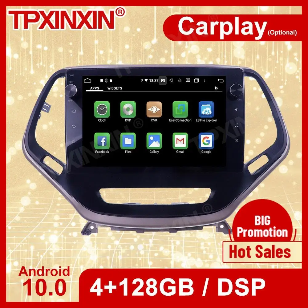 Автомобильный стереоприемник Carplay, 2 Din, Android, для JEEP Cherokee 2014, 2015, 2016, 2017, 2018, GPS, радио, аудиомагнитофон, головное устройство
Автомобильный стереоприемник Carplay, 2 Din, Android, для JEEP Cherokee 2014, 2015, 2016, 2017, 2018, GPS, радио, аудиомагнитофон, головное устройство