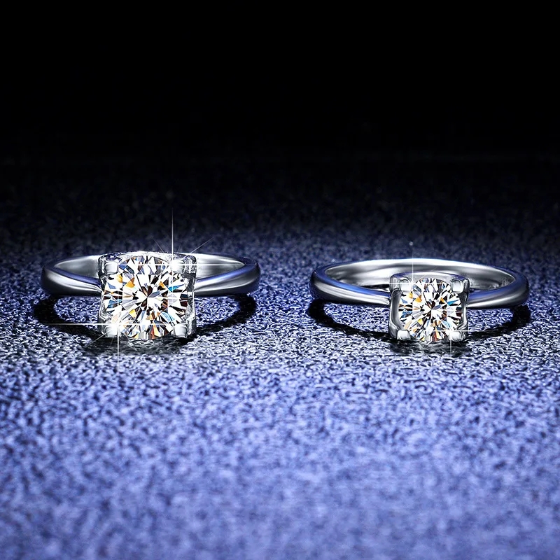 

Серебряные кольца 2ct D Цвет муассанит обручальное кольцо с бриллиантом для женщин сердце со стрелами отличный крой ювелирные изделия с бриллиантами