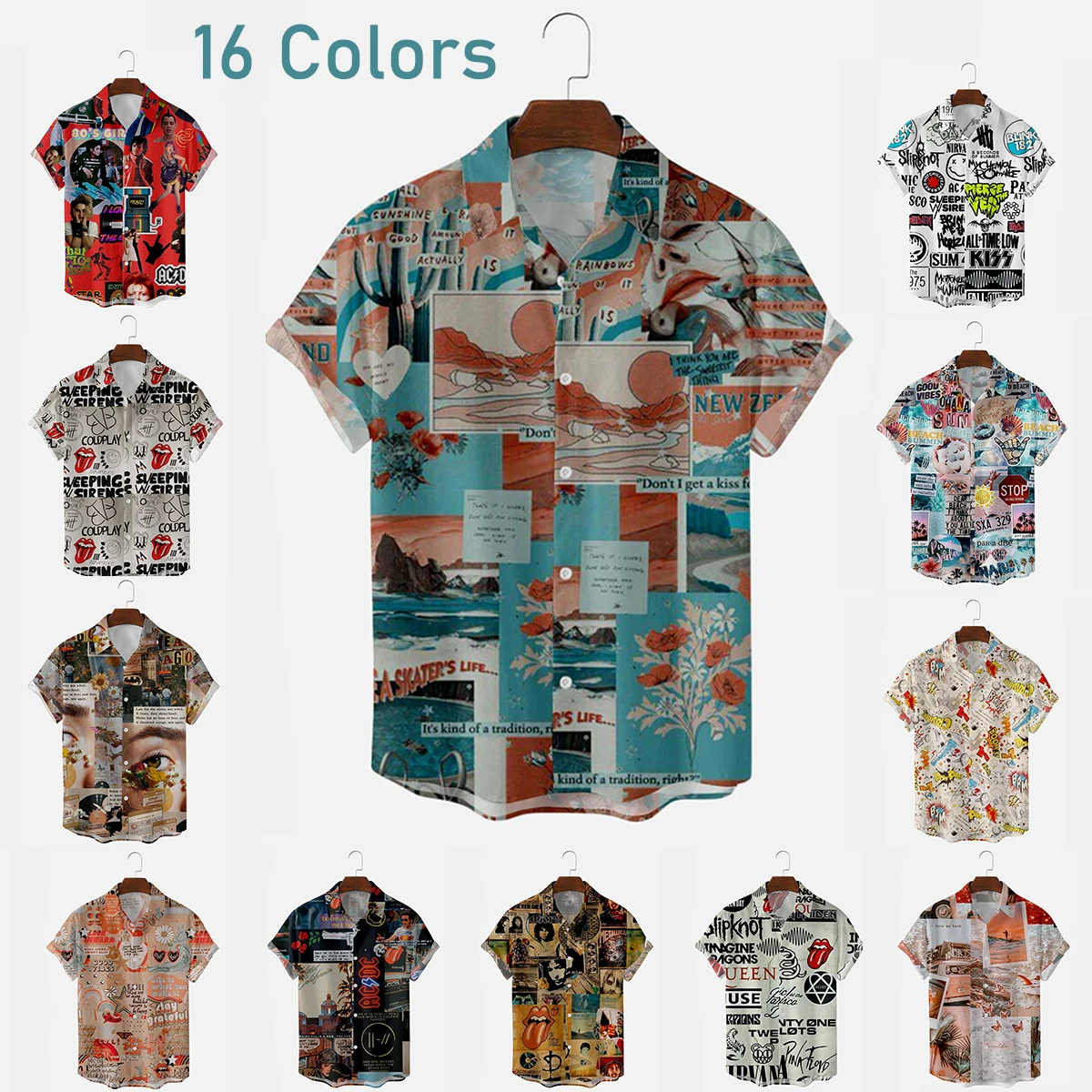 Bababuy 2021 Plus Size Mens Shirts Cool Printed Short Sleeve Shirts Summer Casual Hawaiian Beach Tops
Bababuy 2021 Plus Size Mens Shirts Cool Printed Short Sleeve Shirts Summer Casual Hawaiian Beach Tops