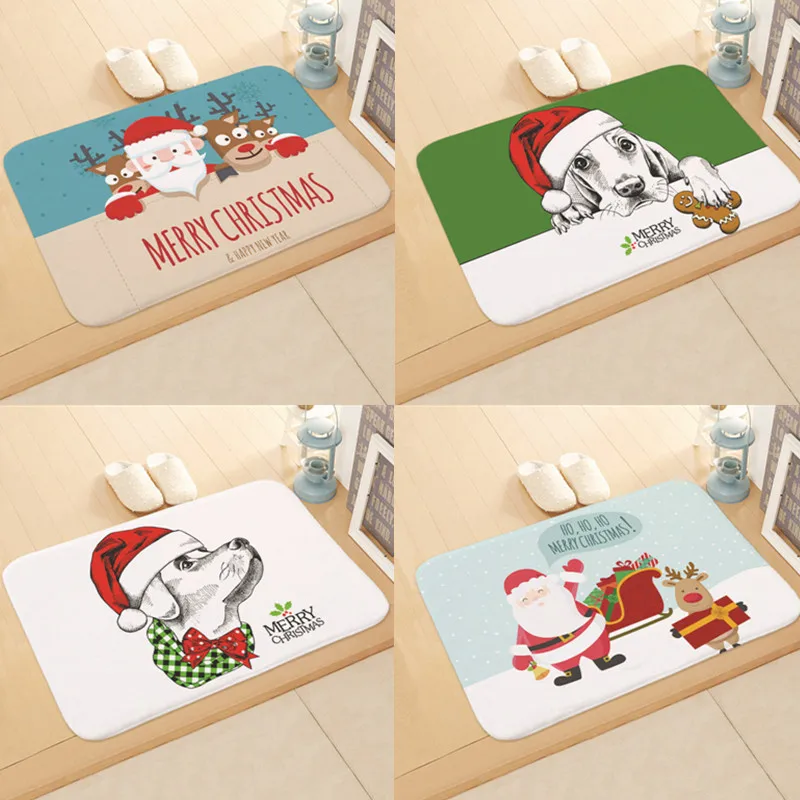 Christmas Elk Flannel Floor Mat Cute Dog Bathroom Non-Slip Carpet Santa Claus Absorbent Rug Door Mat Xmas Rugs New Year Carpets
Christmas Elk Flannel Floor Mat Cute Dog Bathroom Non-Slip Carpet Santa Claus Absorbent Rug Door Mat Xmas Rugs New Year Carpets