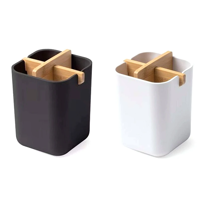 Bamboo Toothbrush Holder,Pen Holder, Pen Pot,Tough Toothbrush Caddy for Bathroom Storage
Bamboo Toothbrush Holder,Pen Holder, Pen Pot,Tough Toothbrush Caddy for Bathroom Storage