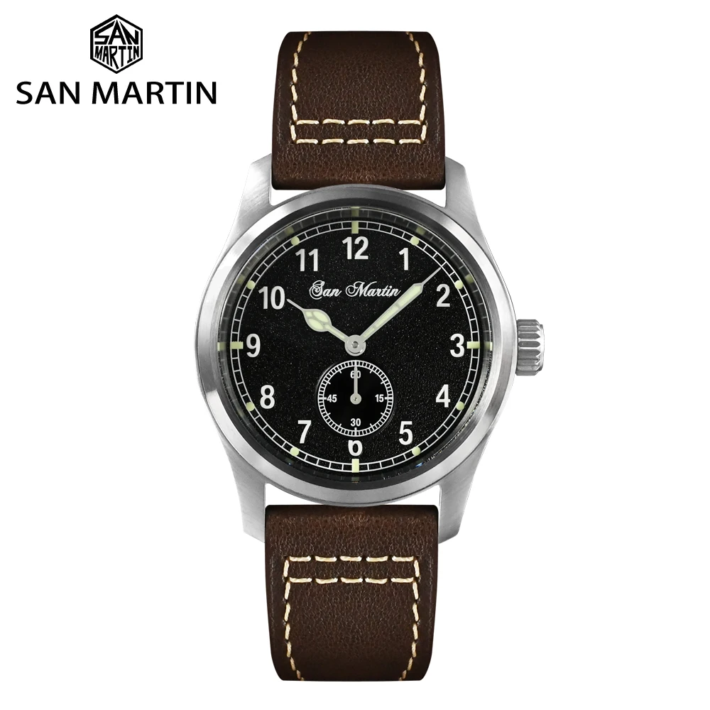 Мужские наручные часы-пилот San Martin 38 мм Ronda 6004, кварцевые мужские часы с Т-образным сапфиром в простом стиле, военные часы 20 бар, водонепроница...
Мужские наручные часы-пилот San Martin 38 мм Ronda 6004, кварцевые мужские часы с Т-образным сапфиром в простом стиле, военные часы 20 бар, водонепроница...