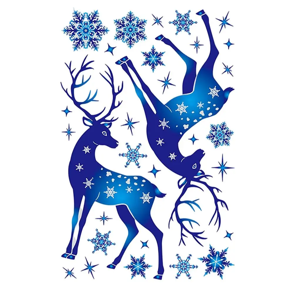 Christmas Window Stickers Snowflake Elk Window Clings Decals Decorations Holiday Snowflake Decals For Party Christmas Theme D
Christmas Window Stickers Snowflake Elk Window Clings Decals Decorations Holiday Snowflake Decals For Party Christmas Theme D