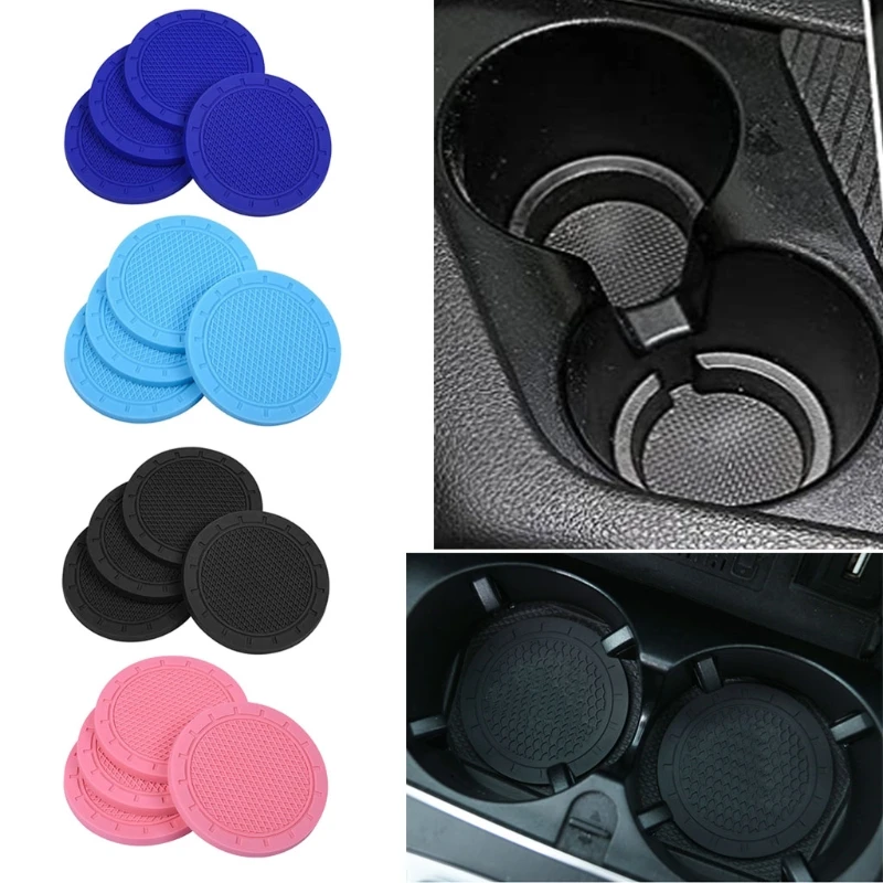 4x Car Coaster Soft PVC Anti Slip for Most Car Interior Car Cup Holder Insert Pad Set Moisture-proof Waterproof
4x Car Coaster Soft PVC Anti Slip for Most Car Interior Car Cup Holder Insert Pad Set Moisture-proof Waterproof