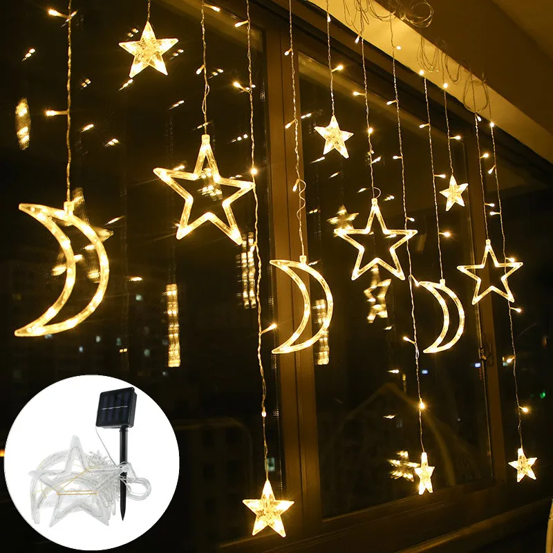 Star Curtain Solar Led Lights Outdoor Christmas Ornaments Christmas Decorations for Home Noel Gift Garland New Year 2022 Navidad
Star Curtain Solar Led Lights Outdoor Christmas Ornaments Christmas Decorations for Home Noel Gift Garland New Year 2022 Navidad