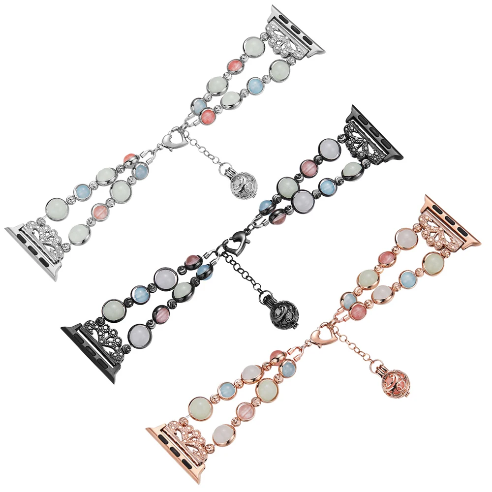 Bracelet for Apple Watch Band 44mm 42 mm Replacement Luxury Night Luminous Bands for iWatch Series 5 4 3 38mm Straps Accessories
Bracelet for Apple Watch Band 44mm 42 mm Replacement Luxury Night Luminous Bands for iWatch Series 5 4 3 38mm Straps Accessories