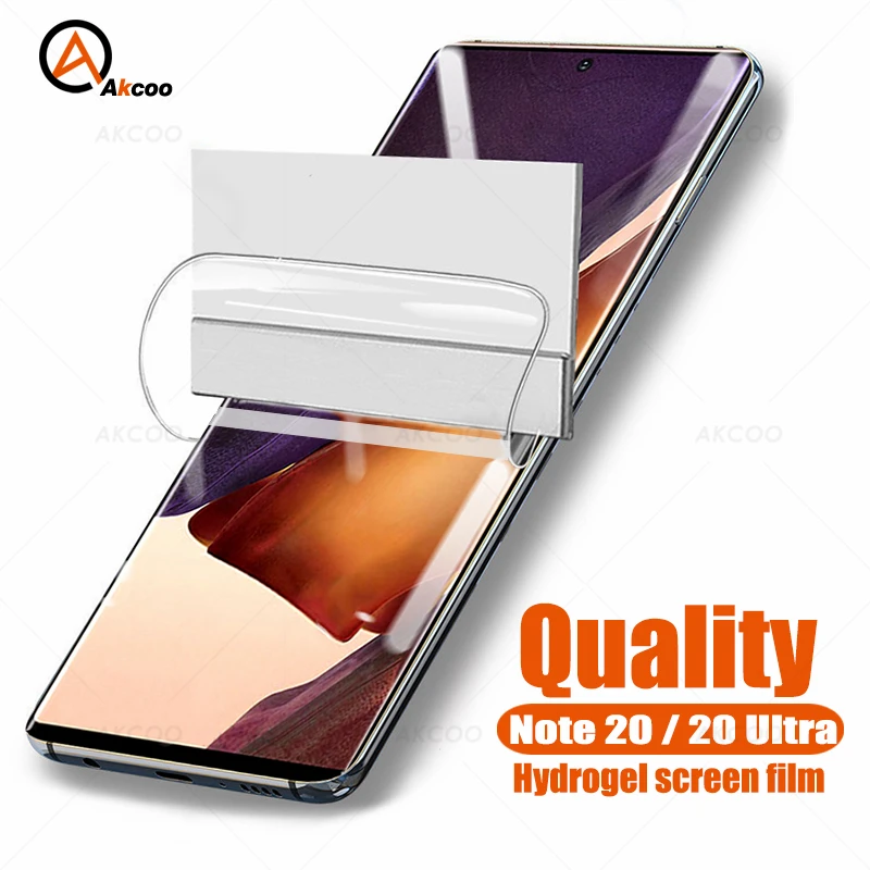 Akcoo Galaxy Note 20 Ultra Screen Protector Fingerprint Unlock Compatible Hydrogel Soft film for Samsung Note 20 back film
Akcoo Galaxy Note 20 Ultra Screen Protector Fingerprint Unlock Compatible Hydrogel Soft film for Samsung Note 20 back film