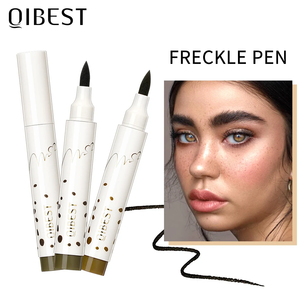 QIBEST Natural Cosmetic Freckle Pen Waterproof Face Brown Eyeliner Dot Spot Pen Makeup Waterproof Dot Spot Pen Makeup Tool
QIBEST Natural Cosmetic Freckle Pen Waterproof Face Brown Eyeliner Dot Spot Pen Makeup Waterproof Dot Spot Pen Makeup Tool