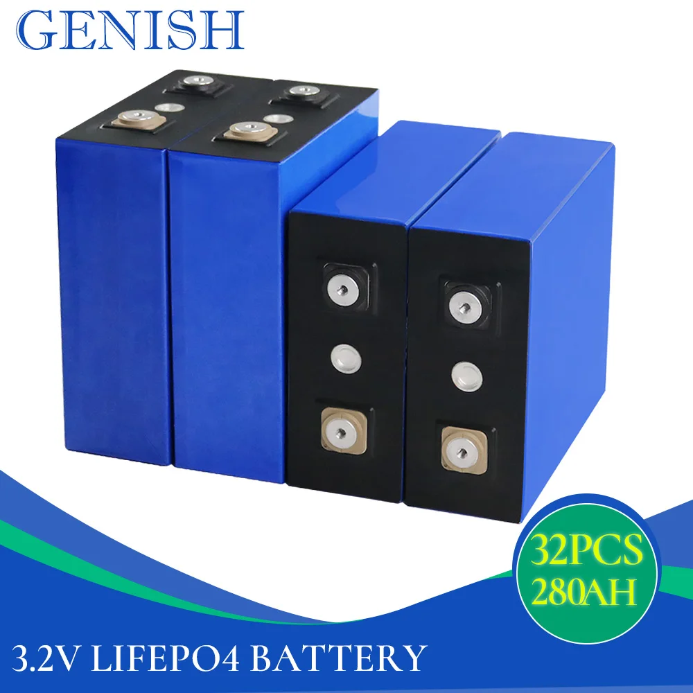 32 шт., аккумуляторные литий-железо-фосфатные солнечные батареи, 3,2 в, Ач
32 шт., аккумуляторные литий-железо-фосфатные солнечные батареи, 3,2 в, Ач