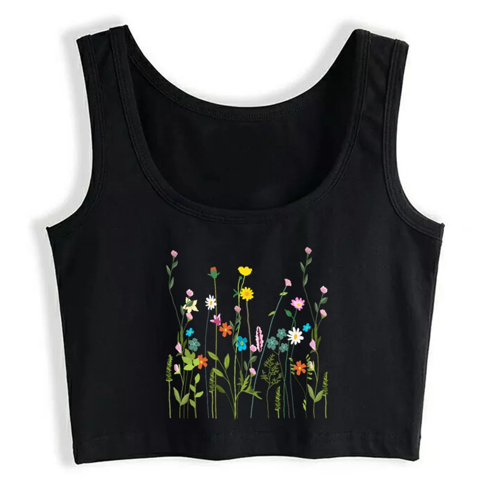 Crop Top Women Wildflower Bouquet Emo Grunge Y2k Aesthetic Tank Top Female Clothes
Crop Top Women Wildflower Bouquet Emo Grunge Y2k Aesthetic Tank Top Female Clothes