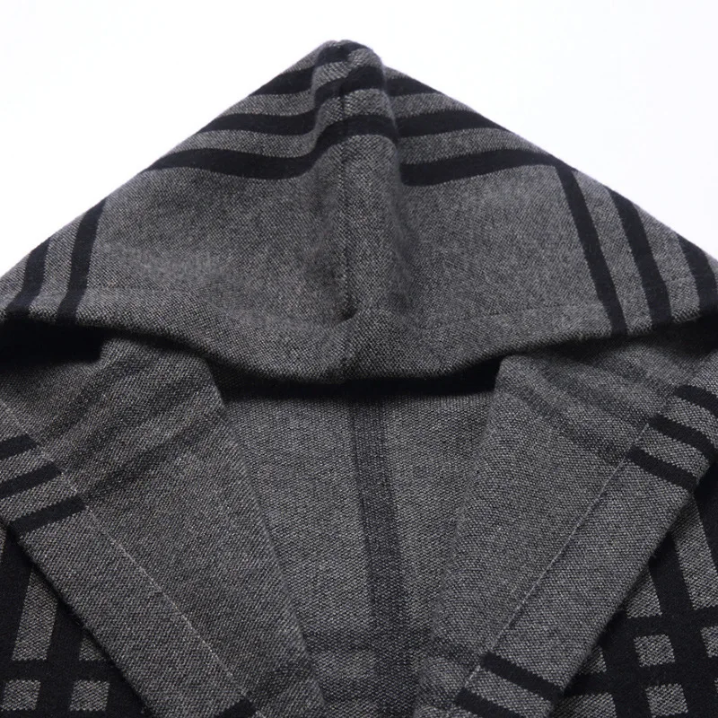 Men's Hoodie O-Neck Cardigan Autumn Winter Warm Patchwork Pocket No Yq Mid-length Jacket Knitted Casual Male Sweater Pull Homme
Men's Hoodie O-Neck Cardigan Autumn Winter Warm Patchwork Pocket No Yq Mid-length Jacket Knitted Casual Male Sweater Pull Homme