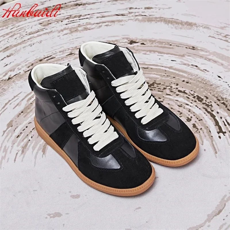 High Top Sneakers Women Platform White Shoes Genuine Suede Leather Casual Shoes Autumn New Female Sneakers Comfortable Shoes
High Top Sneakers Women Platform White Shoes Genuine Suede Leather Casual Shoes Autumn New Female Sneakers Comfortable Shoes