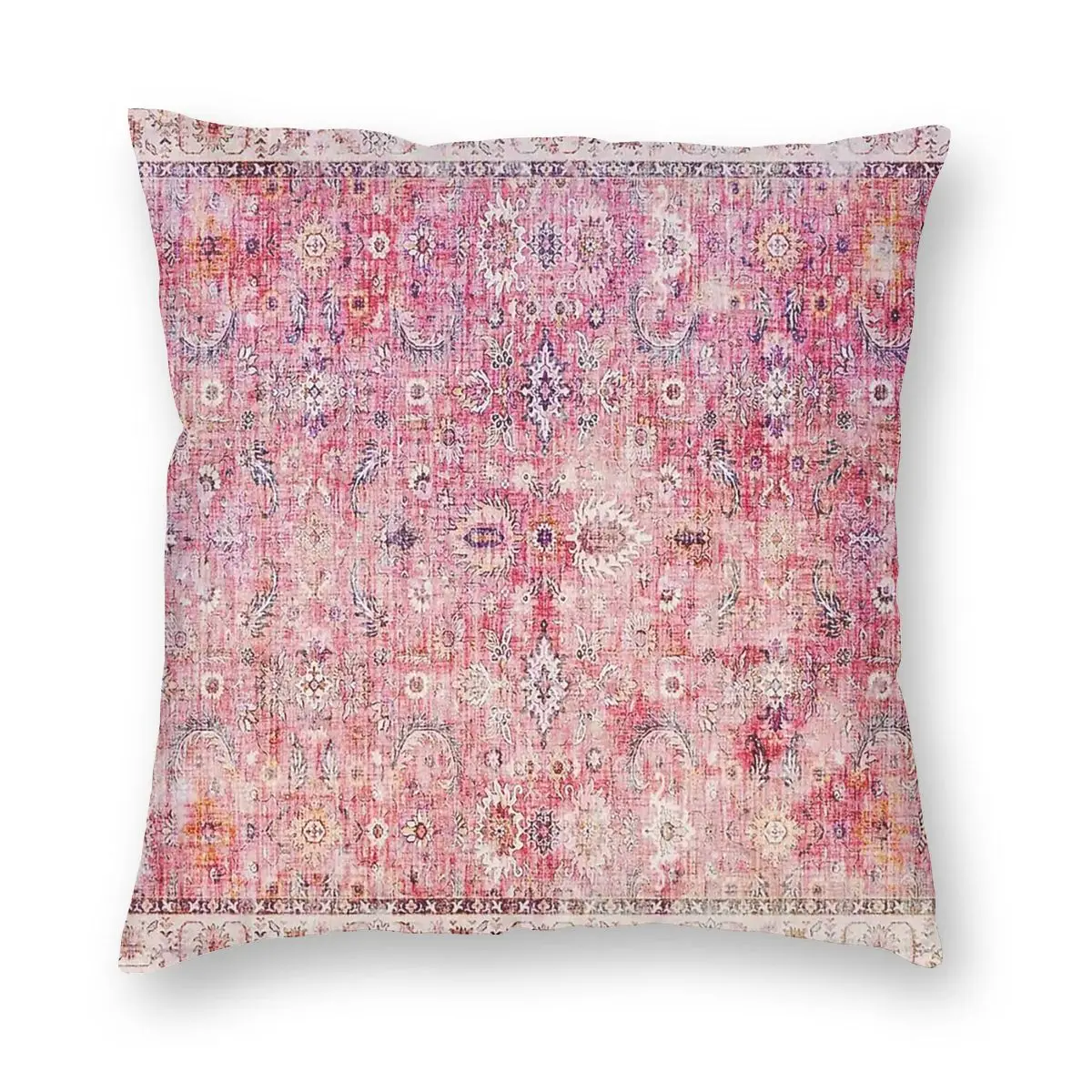 Antique Traditional Pink Moroccan Style Pillow Case Decoration Boho Cushion Cover Throw Pillow for Sofa Double-sided Printing
Antique Traditional Pink Moroccan Style Pillow Case Decoration Boho Cushion Cover Throw Pillow for Sofa Double-sided Printing