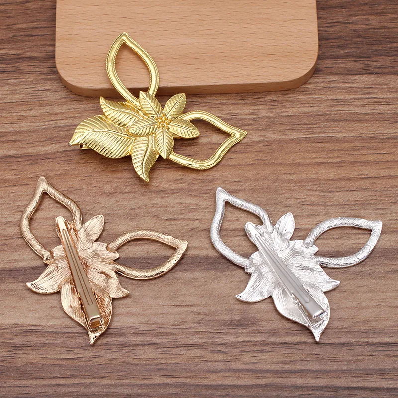 5pcs 60x46mm Metal Alloy Hair Clip Gold Silver Plated Hairgrips New Retro Hairpin For Women Hair Decorations
5pcs 60x46mm Metal Alloy Hair Clip Gold Silver Plated Hairgrips New Retro Hairpin For Women Hair Decorations