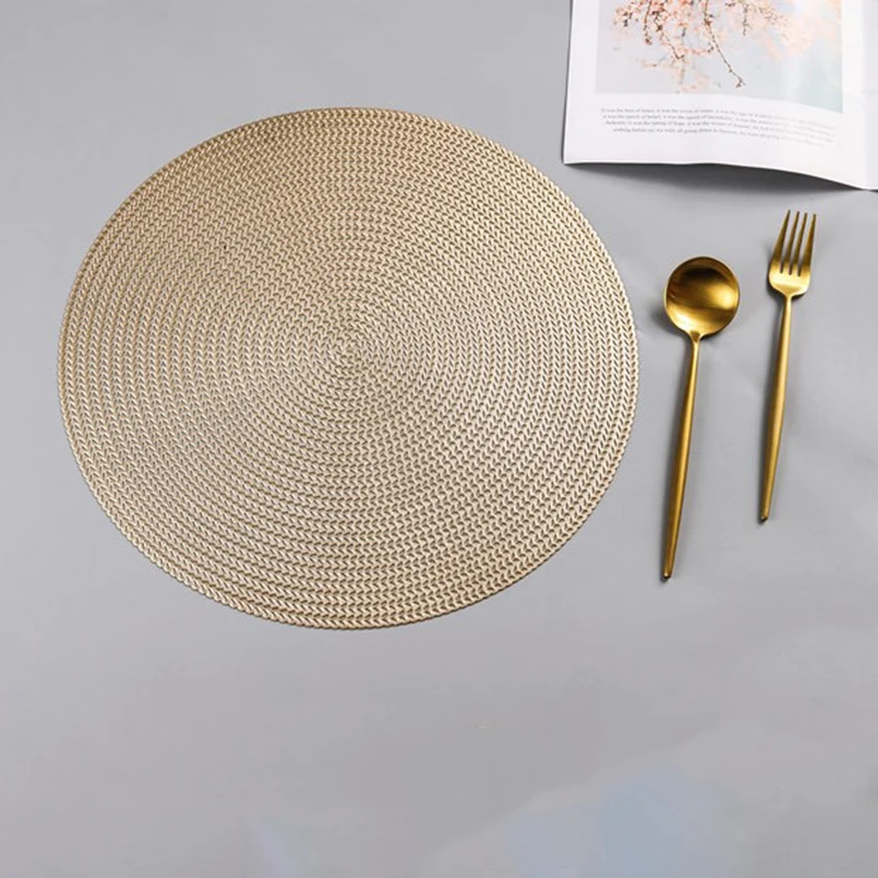 1pc Placemats Restaurant Round Environmental Friendly PVC Hollow Meal Mat Individual Cup Pad Tableware Home Kitchen Table Decor
1pc Placemats Restaurant Round Environmental Friendly PVC Hollow Meal Mat Individual Cup Pad Tableware Home Kitchen Table Decor