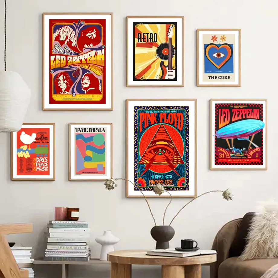 Tame Impala Nirvana Pink Floyd Concert Rock Retro Music Colorful Poster Wall Art Prints Canvas Painting Living Room Home Decor
Tame Impala Nirvana Pink Floyd Concert Rock Retro Music Colorful Poster Wall Art Prints Canvas Painting Living Room Home Decor