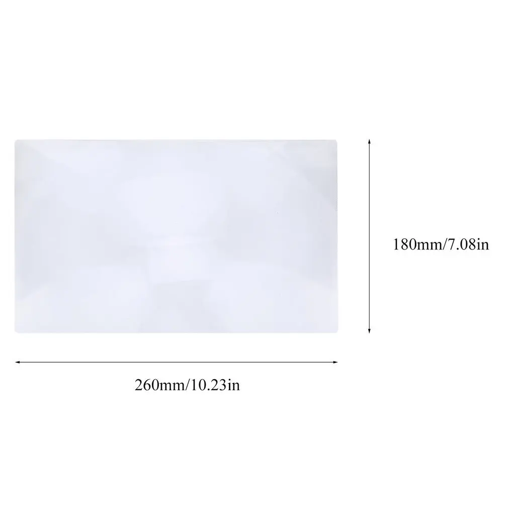 Portale Size 3X Magnification Magnifier XL Full Page Magnifying Sheet Fresnel Lens For Reading Newspaper Document
Portale Size 3X Magnification Magnifier XL Full Page Magnifying Sheet Fresnel Lens For Reading Newspaper Document