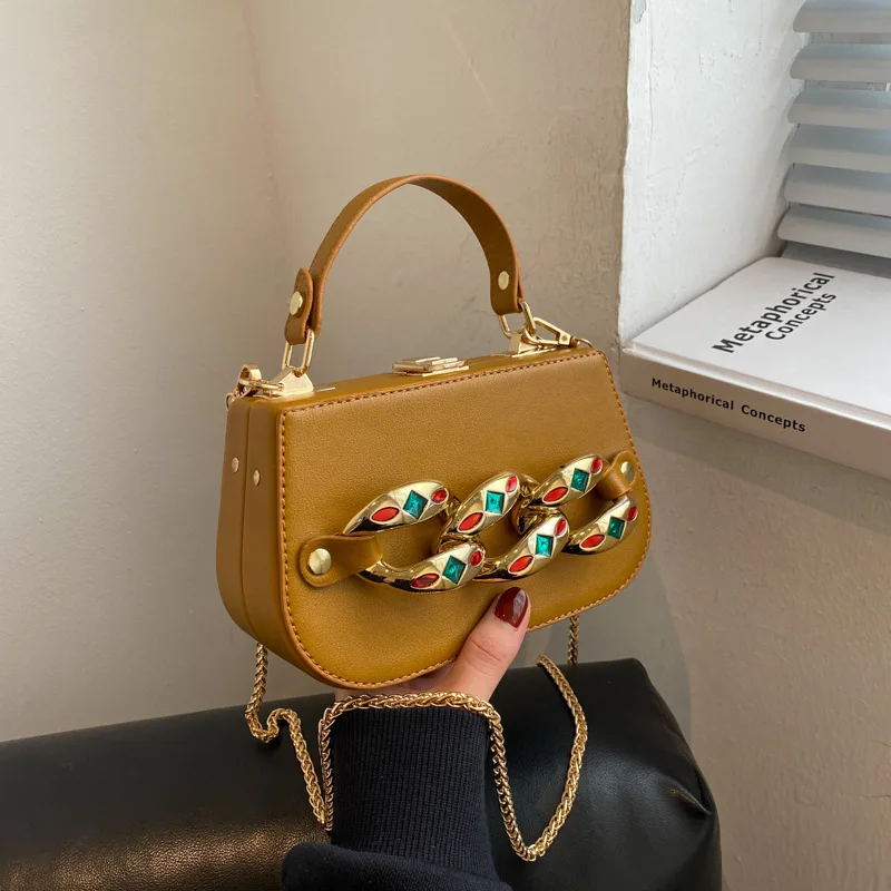 Balck Bule Red Pink Leather Evening Box Bags For Women Chain Shoulder Bag With Short Handle Creative Ladies Small Handbags
Balck Bule Red Pink Leather Evening Box Bags For Women Chain Shoulder Bag With Short Handle Creative Ladies Small Handbags