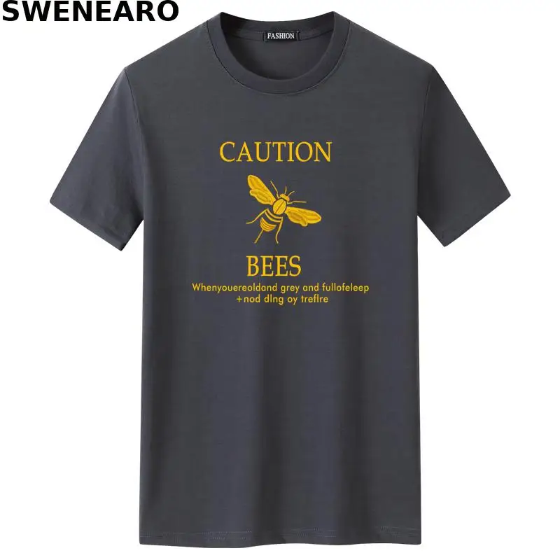 SWENEARO 2021 summer new style BEES printed T-shirt men's casual O-neck short-sleeved brand T-shirt men's breathable T-shirt men
SWENEARO 2021 summer new style BEES printed T-shirt men's casual O-neck short-sleeved brand T-shirt men's breathable T-shirt men