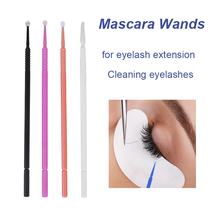 100pcs Disposable Mascara Wands Applicator Micro Eyelash Extension Brush Cotton Swab for Dentists Makeup Cometic Tools Supplies
100pcs Disposable Mascara Wands Applicator Micro Eyelash Extension Brush Cotton Swab for Dentists Makeup Cometic Tools Supplies