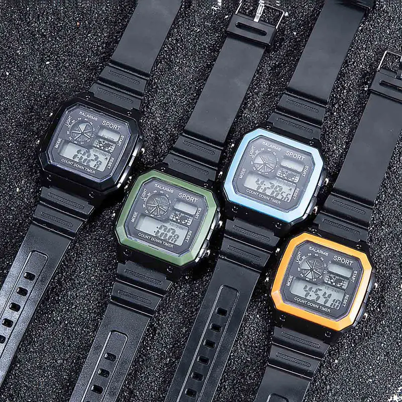The Small Squares Electronic WomenS Watches Movement Square LED Digital Wristwatches
The Small Squares Electronic WomenS Watches Movement Square LED Digital Wristwatches