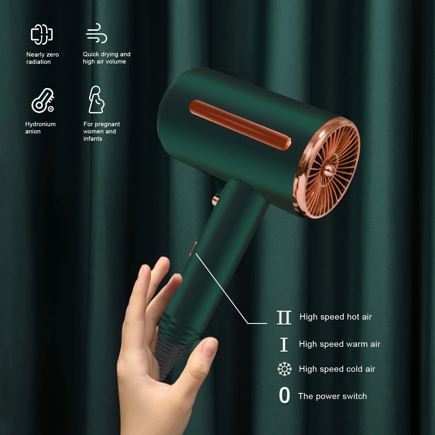 new2000W Professional Blow Dryer Electric Hammer Hair Dryer Negative Ion Strong Hot&Cold Air Wind Mini Blower Dry Hairdryer
new2000W Professional Blow Dryer Electric Hammer Hair Dryer Negative Ion Strong Hot&Cold Air Wind Mini Blower Dry Hairdryer