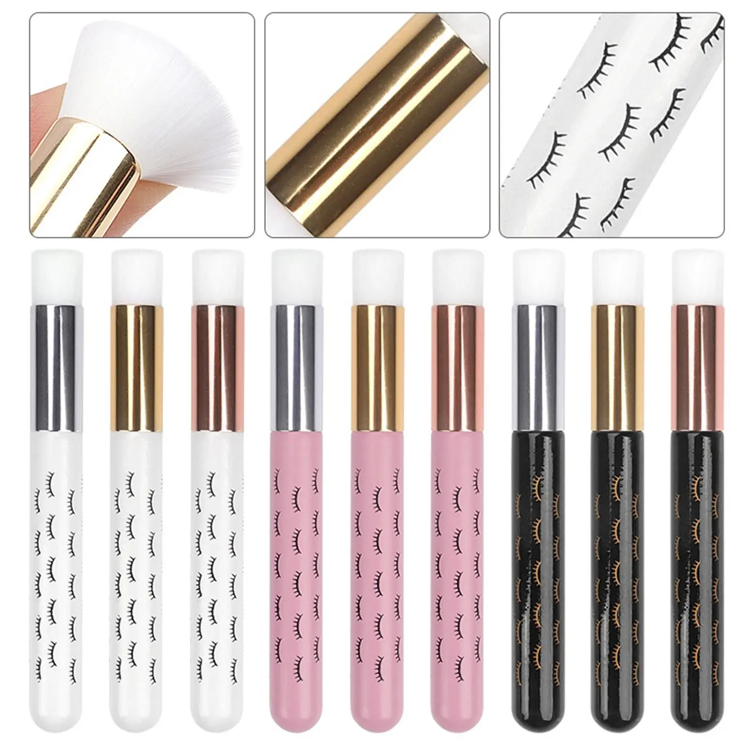 Women Fashion Pink/White/Black Cosmetic Tool Blackhead Cleansing Tools Nose Cleaning Brush Eyelash Extension
Women Fashion Pink/White/Black Cosmetic Tool Blackhead Cleansing Tools Nose Cleaning Brush Eyelash Extension