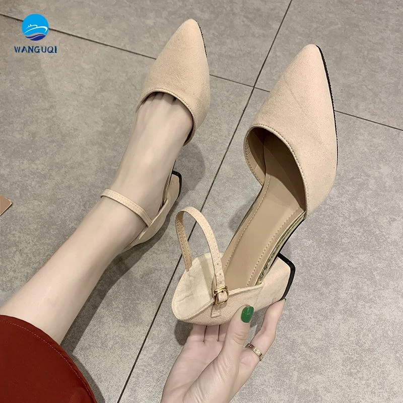 New hot-selling sandals women 2021 summer new Baotou wild student fairy style thick heel pointed toe buckle high heels
New hot-selling sandals women 2021 summer new Baotou wild student fairy style thick heel pointed toe buckle high heels