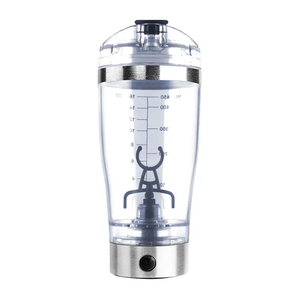 Electric Protein Shaker Bottle 450ML Portable Mixer Cup USB Rechargeable Shaker Cups for Albumen Powder Coffee Milk
Electric Protein Shaker Bottle 450ML Portable Mixer Cup USB Rechargeable Shaker Cups for Albumen Powder Coffee Milk