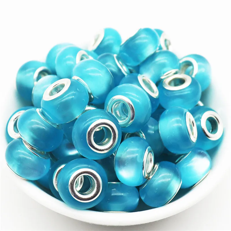 10Pcs Large Hole Round Loose European Murano Spacer Plastic Cat Eye Beads Charms Fit Pandora Bracelet Bangle for Jewelry Making
10Pcs Large Hole Round Loose European Murano Spacer Plastic Cat Eye Beads Charms Fit Pandora Bracelet Bangle for Jewelry Making